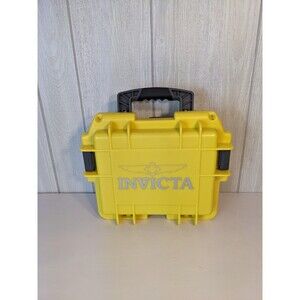 Invicta IG0098-RLC8S-Y Storage Case - Yellow EUC